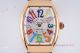 Replia Franck Muller Vanguard Rose Gold V32 Women Watch With Colorful Numbers (2)_th.jpg